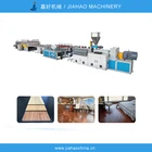Jiahao機械pvc/wpc泡フローリング生産ライン防湿、緑、環境、生産pvcフローリング