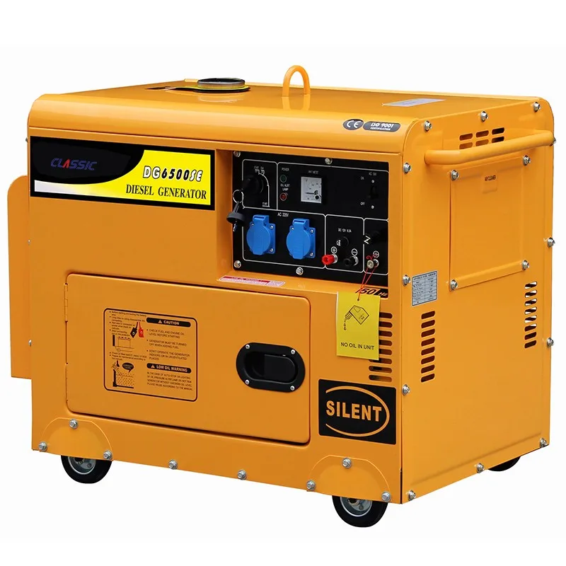 Clic China Electric Start Sel Generator 6kva Silent Portable Clic China Electric Start Sel Generator 6kva Silent Portable 6kw