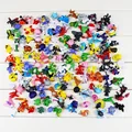 24pcs lot Pikachu Eevee Espeon Umbreon Glaceon Vaporeon Figure Toys 1 2cm Anime Mini Model Kawaii