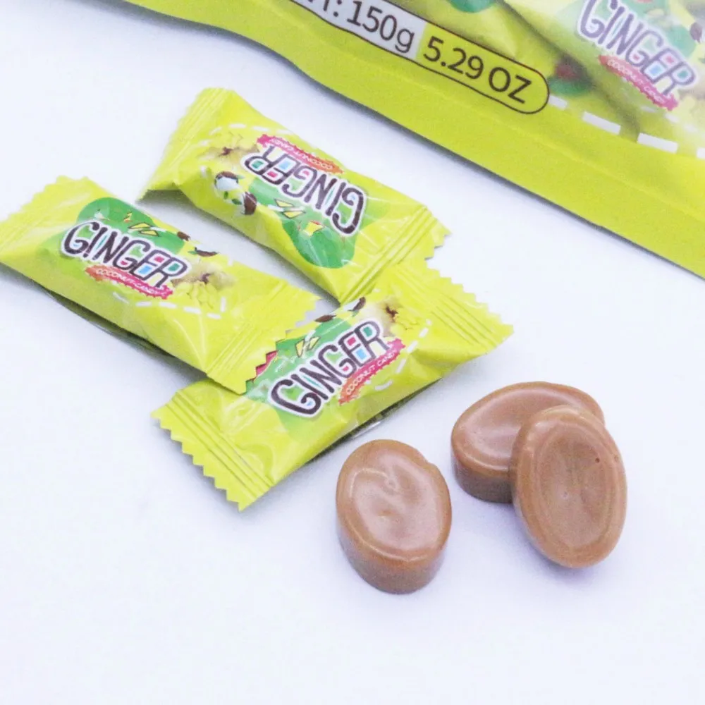 Hard Boiled Candy Ginger Candy Buy Indonesian Candy,Ginger Coconut