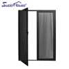 Stainless steel security screen doors double swing mesh doors