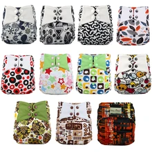 Baby Wizard Cloth Diapers One Size Fits All Baby Diaper Cover Breathable Waterproof PUL Layer Reusable