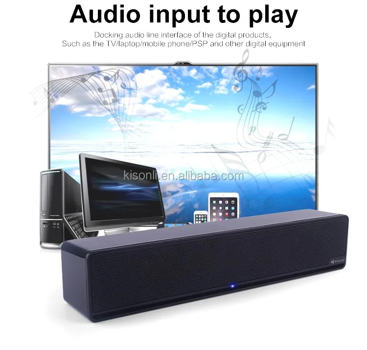 Stand Computer Subwoofer USB 2.0 6W Power Portable Speakers System Parlantes