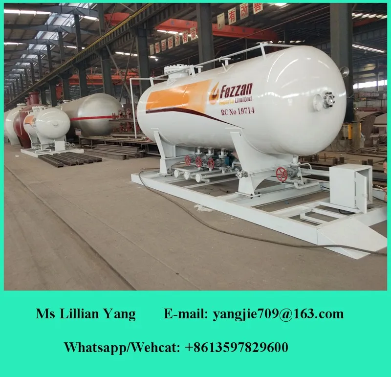 Hot Sell Iso Lpg Storage Tank Propane Gas Tank Used For Lpg Filling