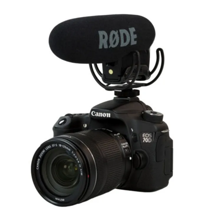 Rode Pro Microphone Stereo VideoMic For Canon Nikon For Sony Camcorder