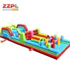 2019 new colorful inflatable commercial obstacle course inflatable games for kids