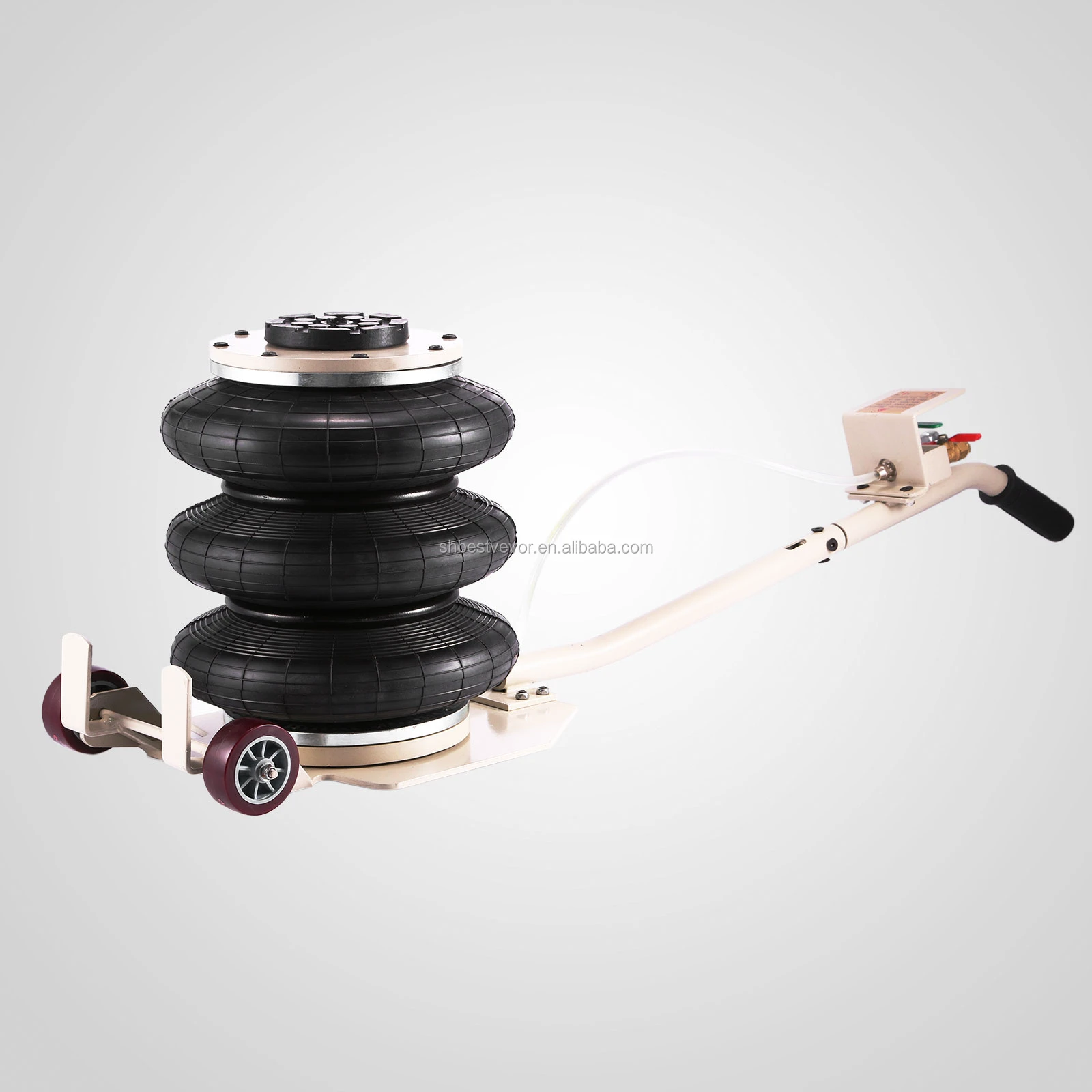 Pneumatic Jack 3 Ton Triple Bag Air Jack Lifting Height 18inch