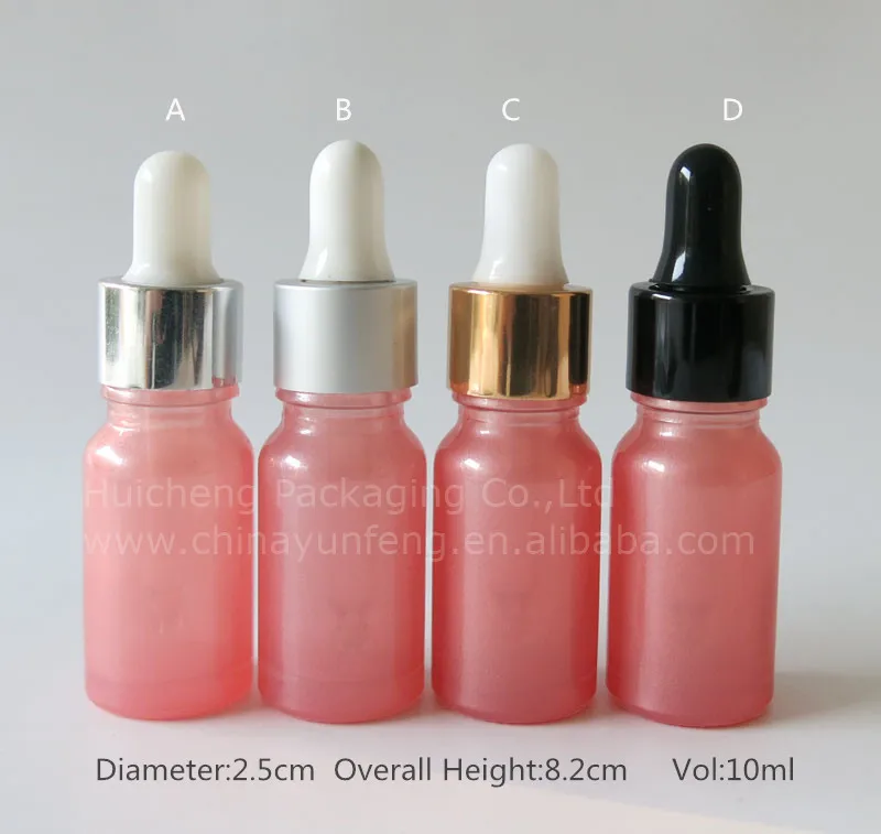 Download Wholesale 10ml Pink Glass Dropper Bottle With Shrink Wrap - Buy 10ml Dropper Bottles,10ml ...