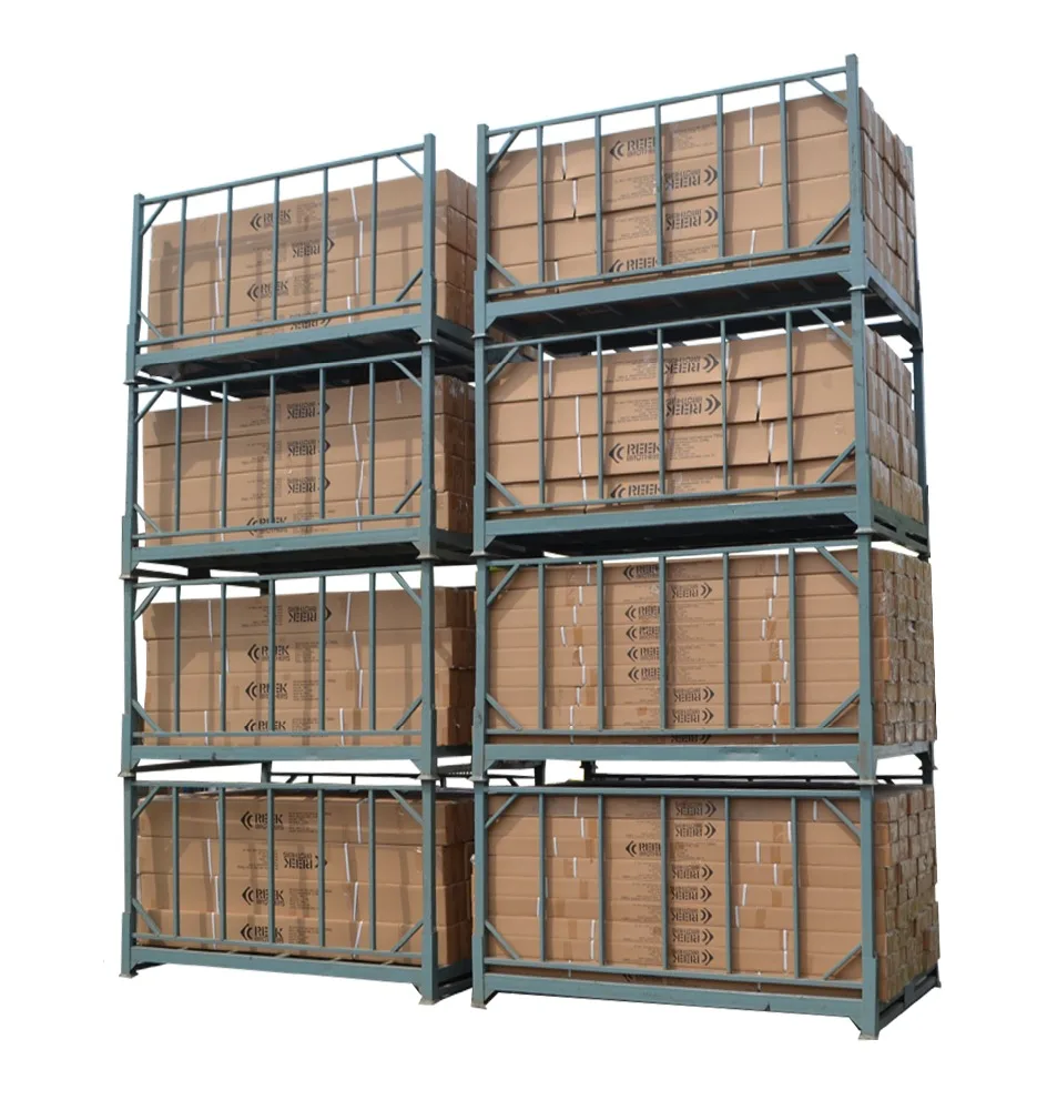 Warehouse Storage Metal Stack Rack Stackable Metal Steel Racking - Buy ...