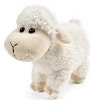 custom white small promotional soft plush lamb toy mini sheep