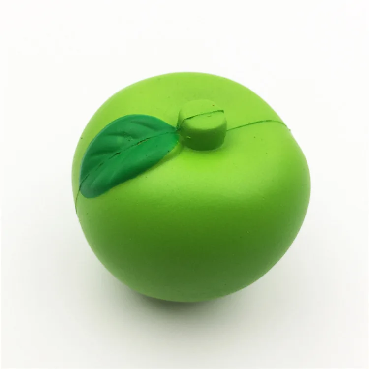 China Factory Supplier High Quality Soft Slow Rising With Good Smell Fruit Apple Kids Squishy Toys
