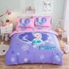 Number & letters printing patchwork designs crib baby cots bedding