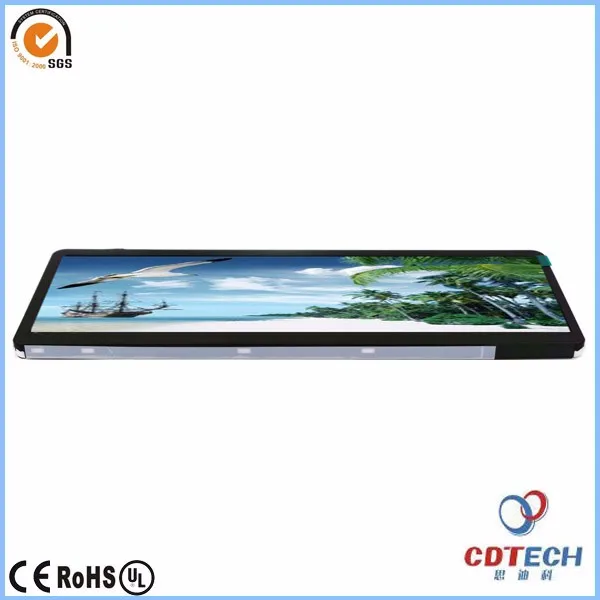 7.2 Inch Sunlight Readable Tft Lcd Screen With 1280x370 Resolution Bar