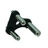 screw 3 pin adaptor plug insert black with rohs