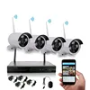 Easy Install Night vision 20M Bullet 1080P IP Camera CCTV 4CH Wireless NVR Kit