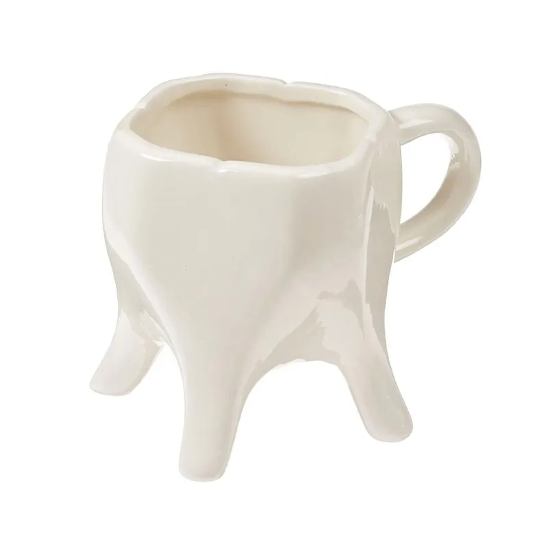 Creative Ceramic Coffee Mug Ceramic Tooth Shaped Mug Buy Tooth Shaped