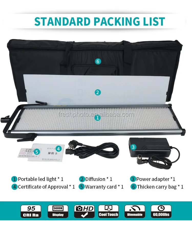 ultra thin 120w digital display CRI95+ aluminum camera led tv studio video lightings equipment 9.jpg