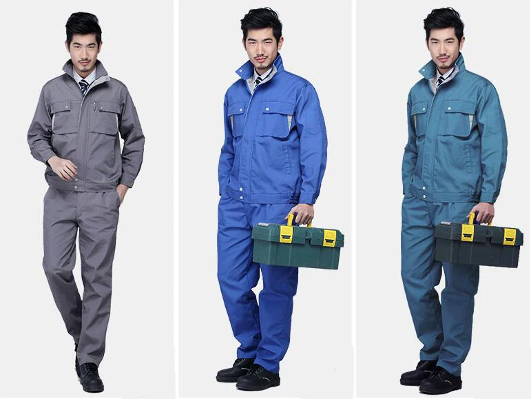 Poly Cotton American Factory Worker Uniform Jumpsuit Oil And Gas ...