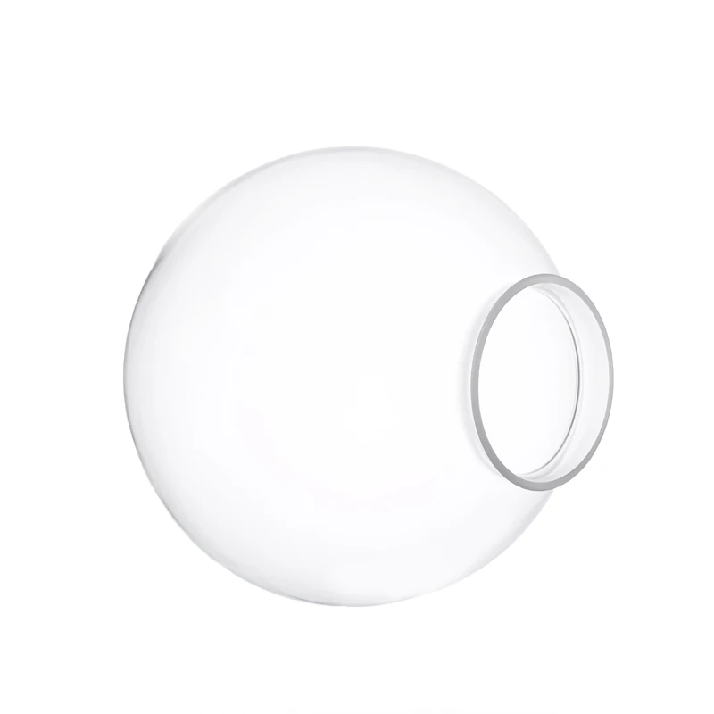 Hanging 10inch 300mm Round Globe Lamp Shade Clear Glass Ball Lampshade