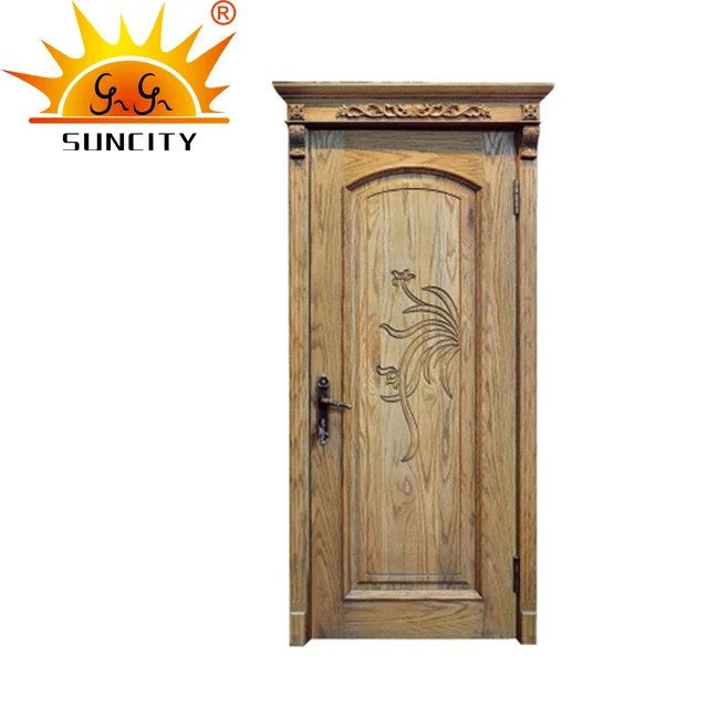 New Single Leaf Bedroom Wooden Door Flower Designs Philippines