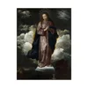 Free Shipping Diego Velazquez Giclee Canvas Print Paintings Poster Reproduction Fine Art Wall Decor(The Immaculate Conception)