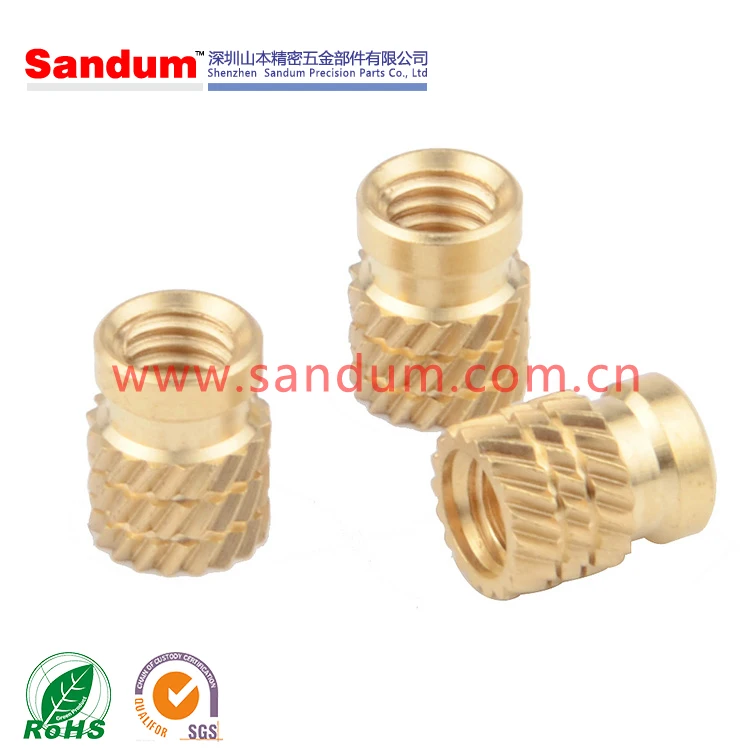 Metric M3 M8 M10 Knurled Brass Insert Nut For Plastic Buy Knurled