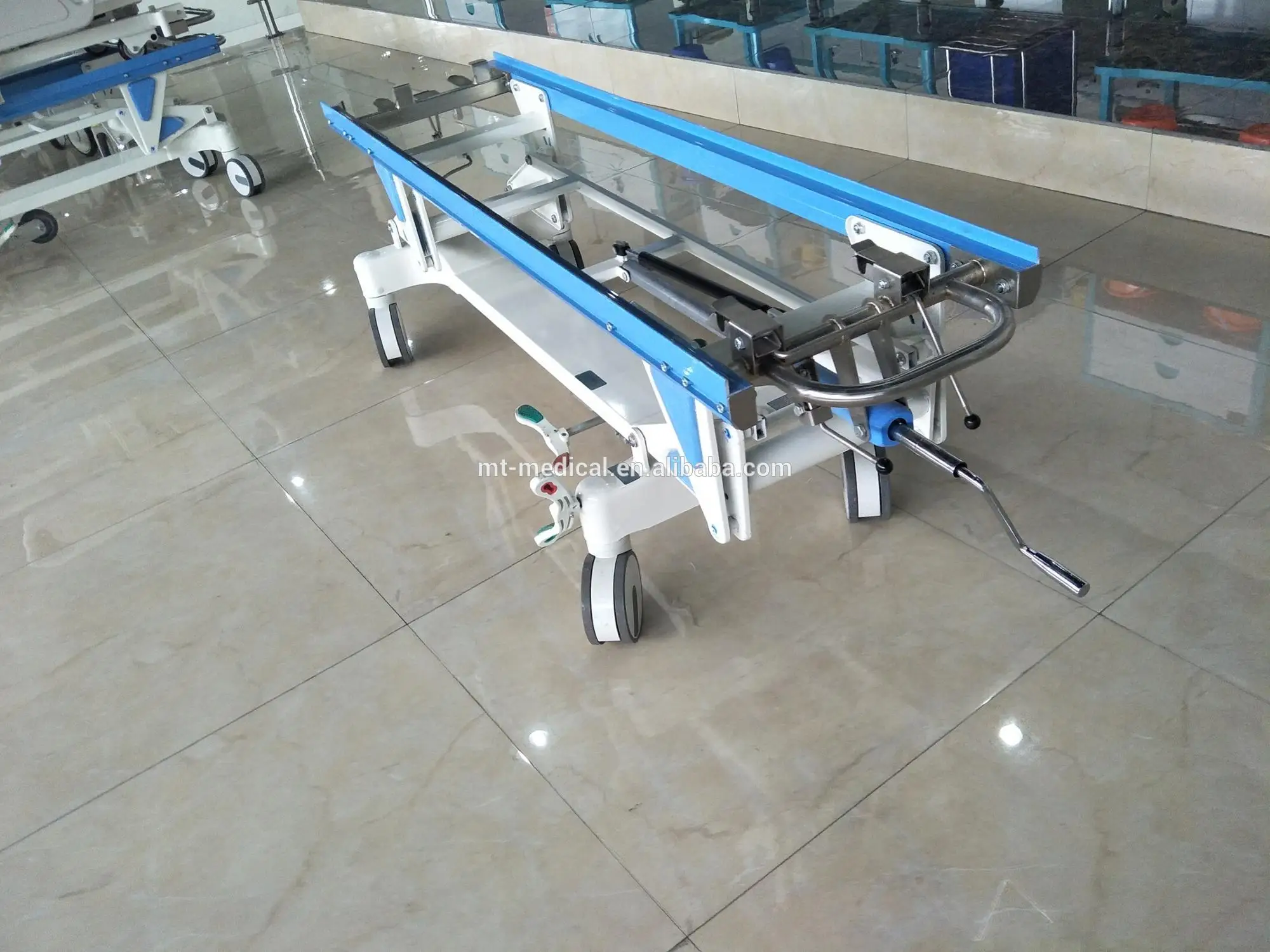 Luxury hospital medical connection patient transfer stretcher
