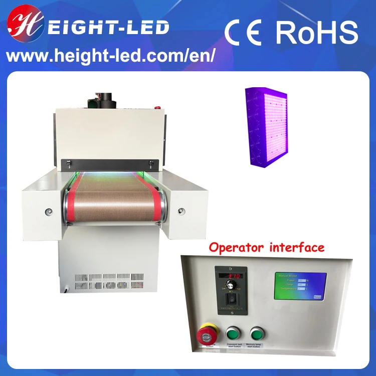 UV LED curing