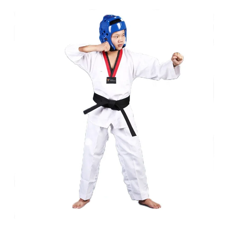 New 100 Cotton China Taekwondo Equipment Polyester Cotton Training Taekwondo Uniform Buy