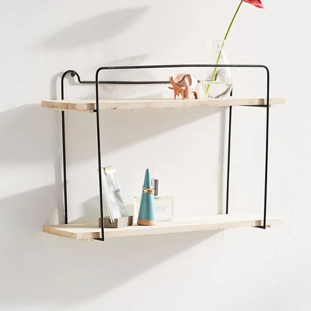 Source Europe Nordic Square Metal Wire Wall Bedside Shelf Floating Shelves Decor Living Room Furniture Kd On M Alibaba Com