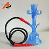 Wholesale Christmas handmade glass shisha hookah with led light