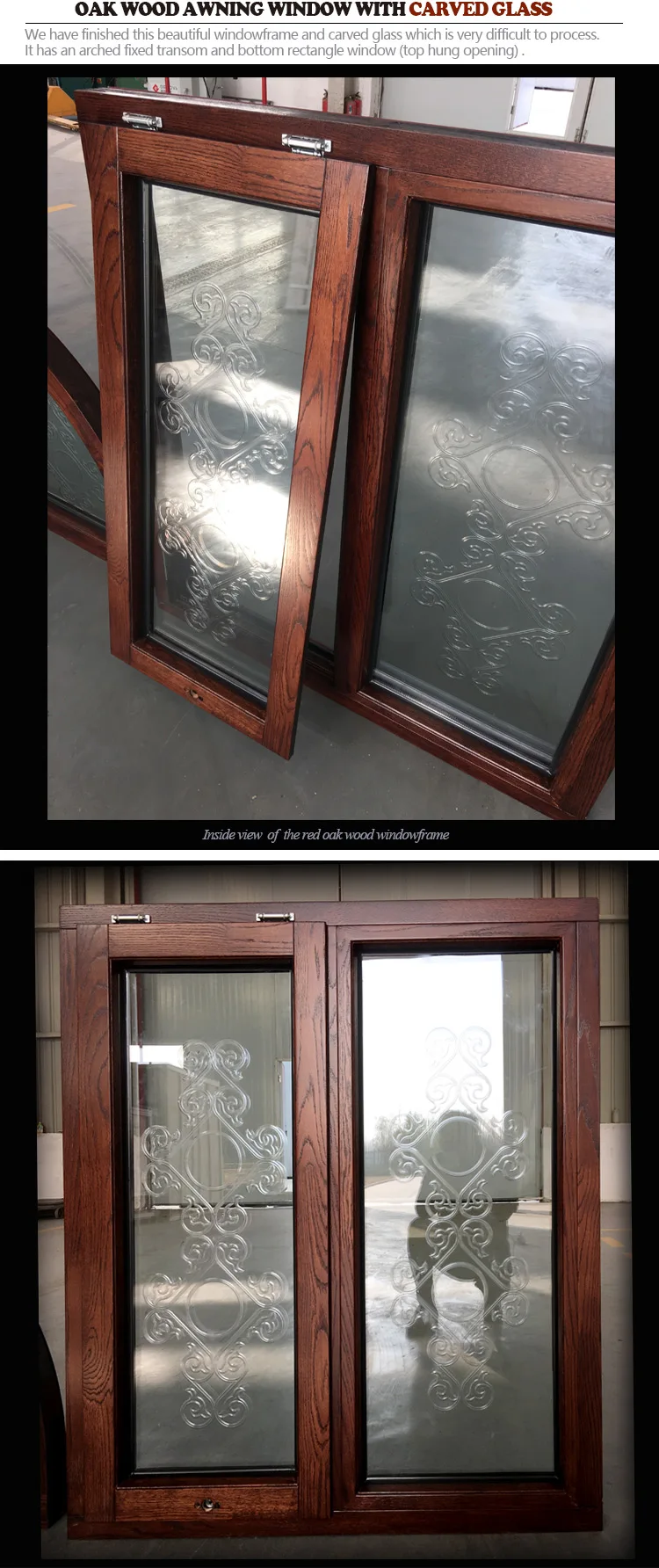 High Quality Wholesale Custom Cheap low price awning top hung window living windows lattice windows