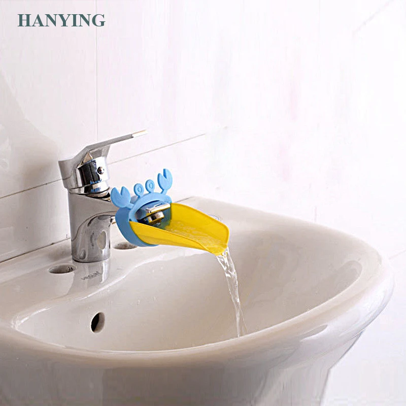 Rose Enfant Eau du Robinet Aide Robinet Extender Laver les Mains B/éb/é Robinet Extender Extension Lavabo