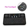 Q9 Design 7 Rainbow Backlight Colors Mini Wireless Backlit Keyboard for TV box and Smart tv