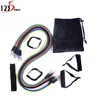 Body Building 6 Pieces Exercise Resistance Tube Sets