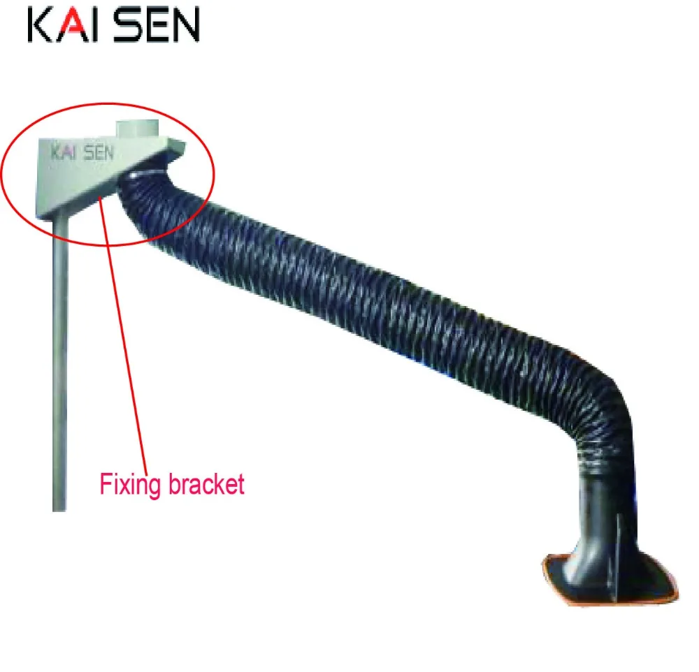 Suction suspending arm 