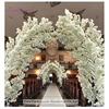 LG20180831-1 artificial white blossom walkway decoration wedding flower tree
