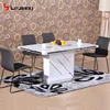 Free Sample Modern Glass Round Kitchen Table Set