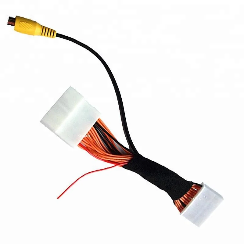 Reverse Camera Adapter Cable Wire Harness For Toyota Highlander Land