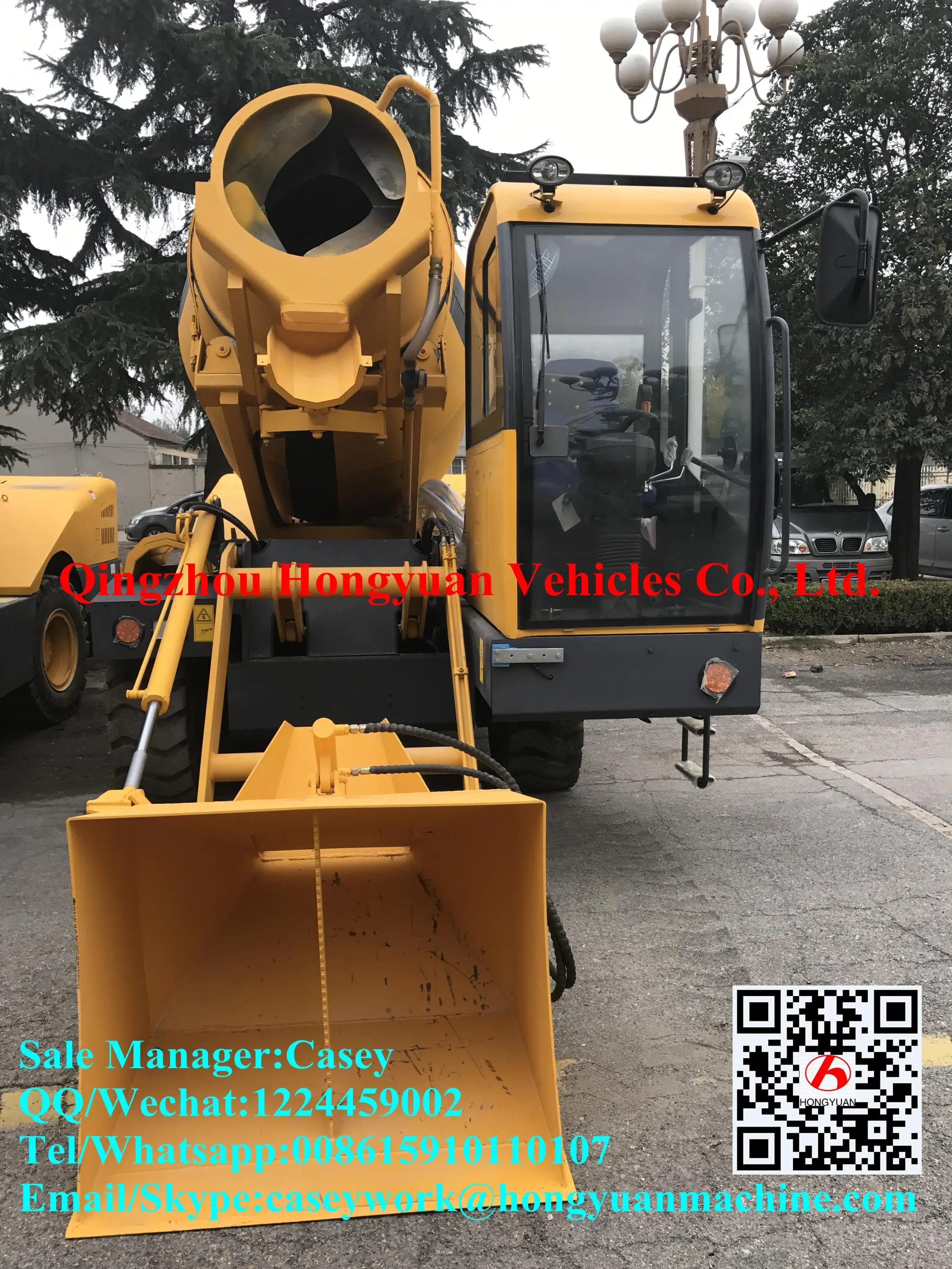 Self Loading Tow Behind Concrete Mixer,Self Loader Concrete Mixer Truck