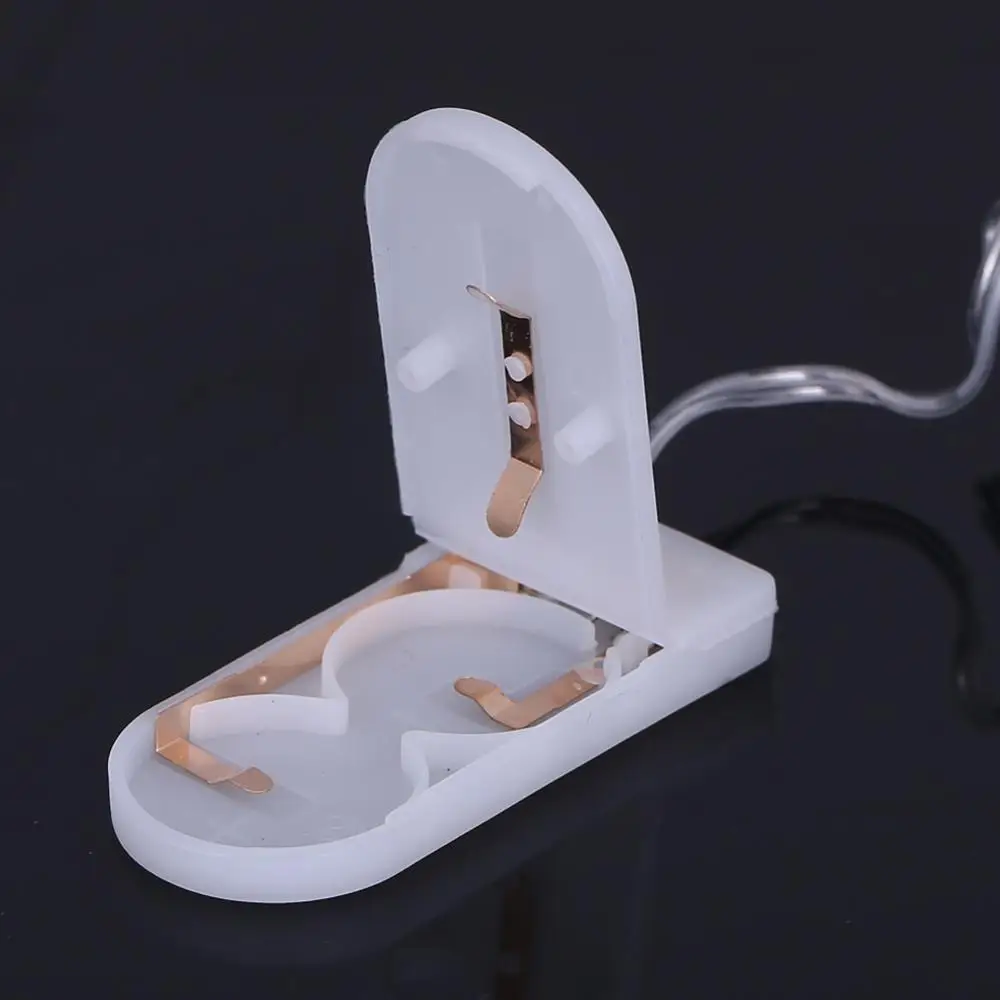 Micro Led Fairy Lights CR2032 Button Battery Operated 2M 20 LEDS Copper LED String Light for Xmas Wedding Decoration