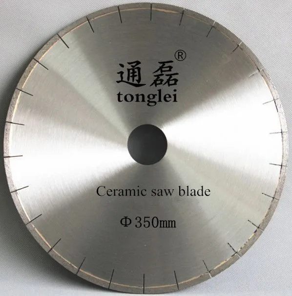350mm 14" Wet Cutting Sharp Diamond Porcelain Cutting Disc For Ceramic
