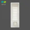 Eco friendly customized moulded paper pulp packaging box, wine shipper