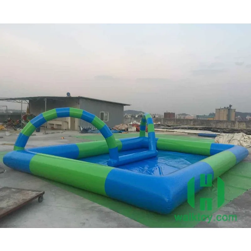 inflatable pool with arch race for water walking ball,hand boat (4)
