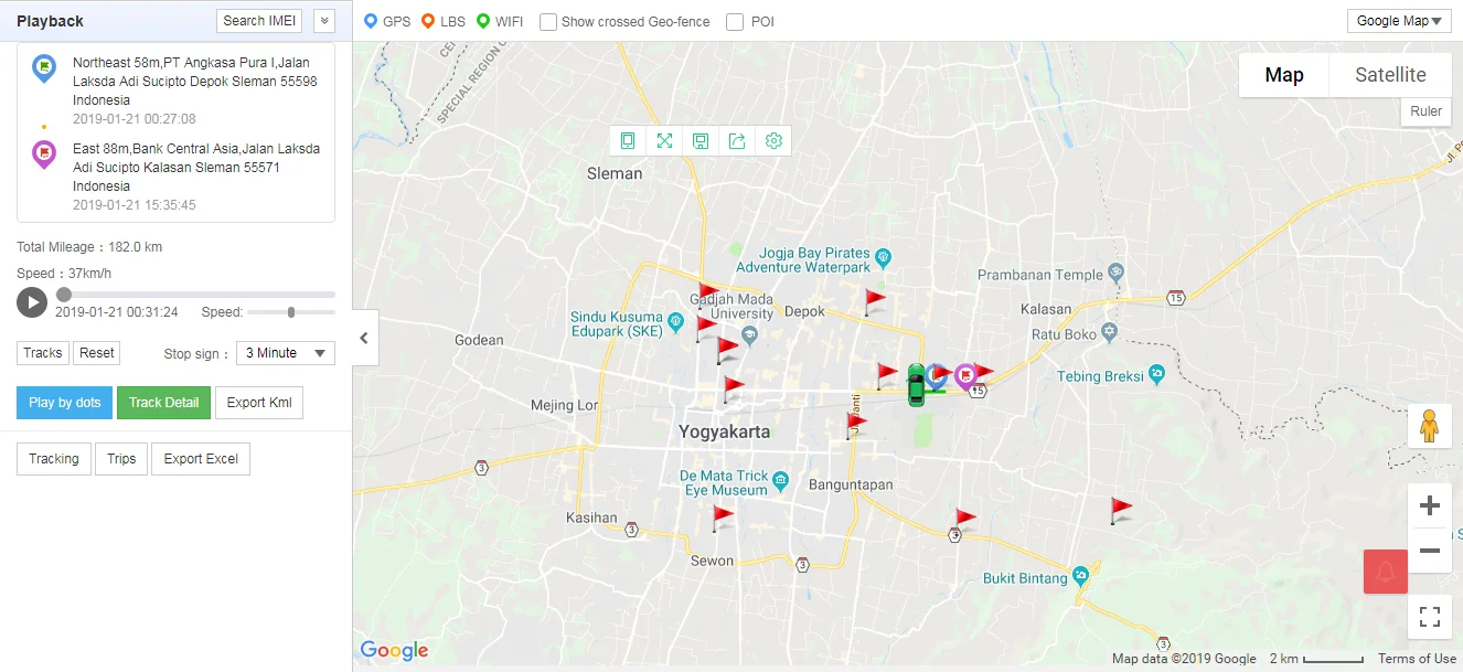 Карта онлайн с gps