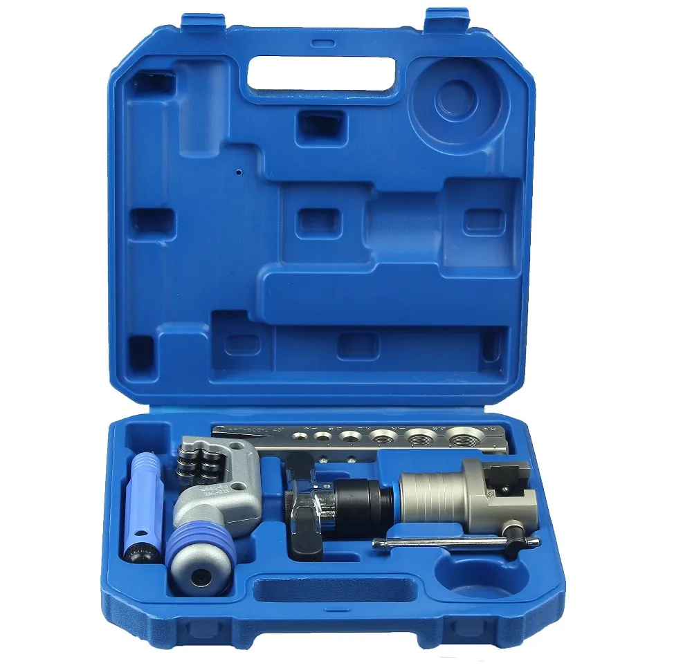 Atk3 Aitcool 4pcs Refrigeration Flaring Tools Tube Cutter Deburring Tool And R134a Manifold