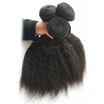 Cheap Natural Color Kinky Straight Brazilian Yaki Hair Wholesale