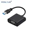 USB 3.0 to VGA Converter Adapter High Speed Male to Female usb 3.0 to vga adapter for pc