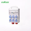 Electrical 4 Pin 63Amps Waterproof Socket, Male And Female Industrial Plug And Socket