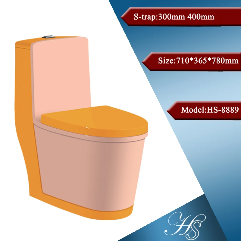 Hs8041 Colored Toilets For Sale,Blue Toilet,Blue Color Toilet Bowl